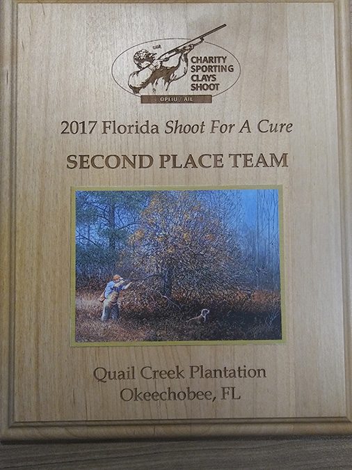 S&D Second Place 2017 Shoot For A Cure