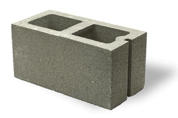 concrete brick used for construction